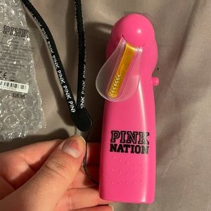 Pink nation portable fan